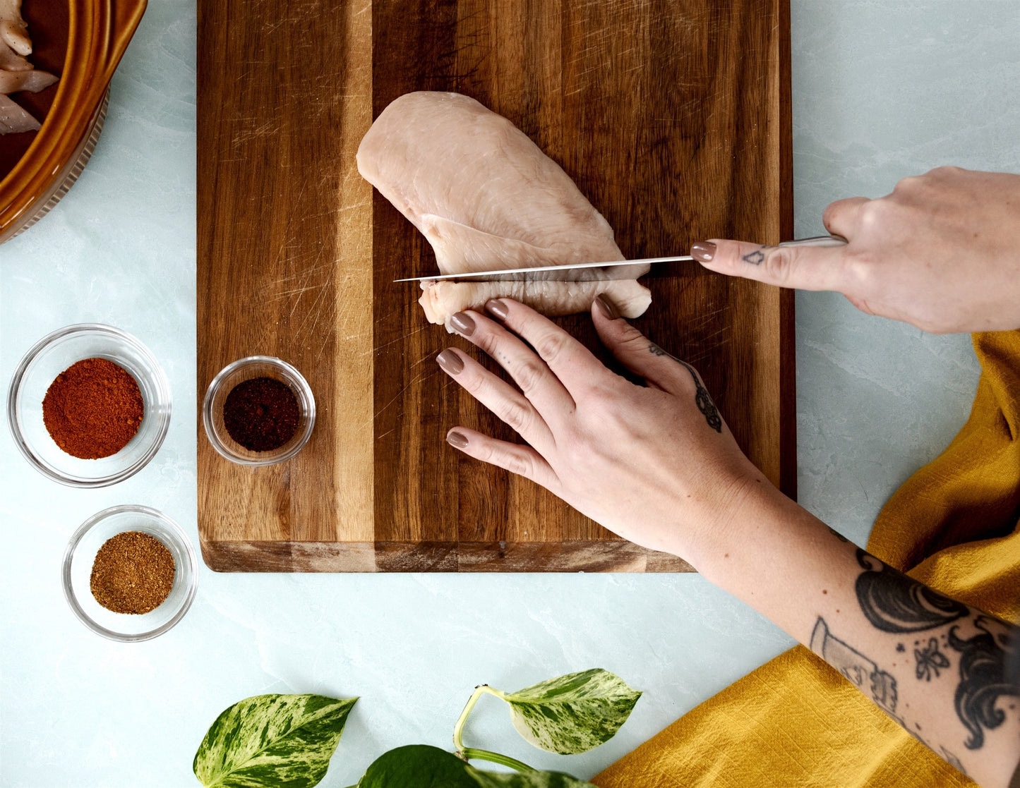 Elite 7 inch Santoku Knife - Black
